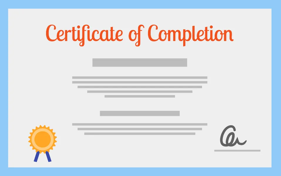 Certificates and professional development