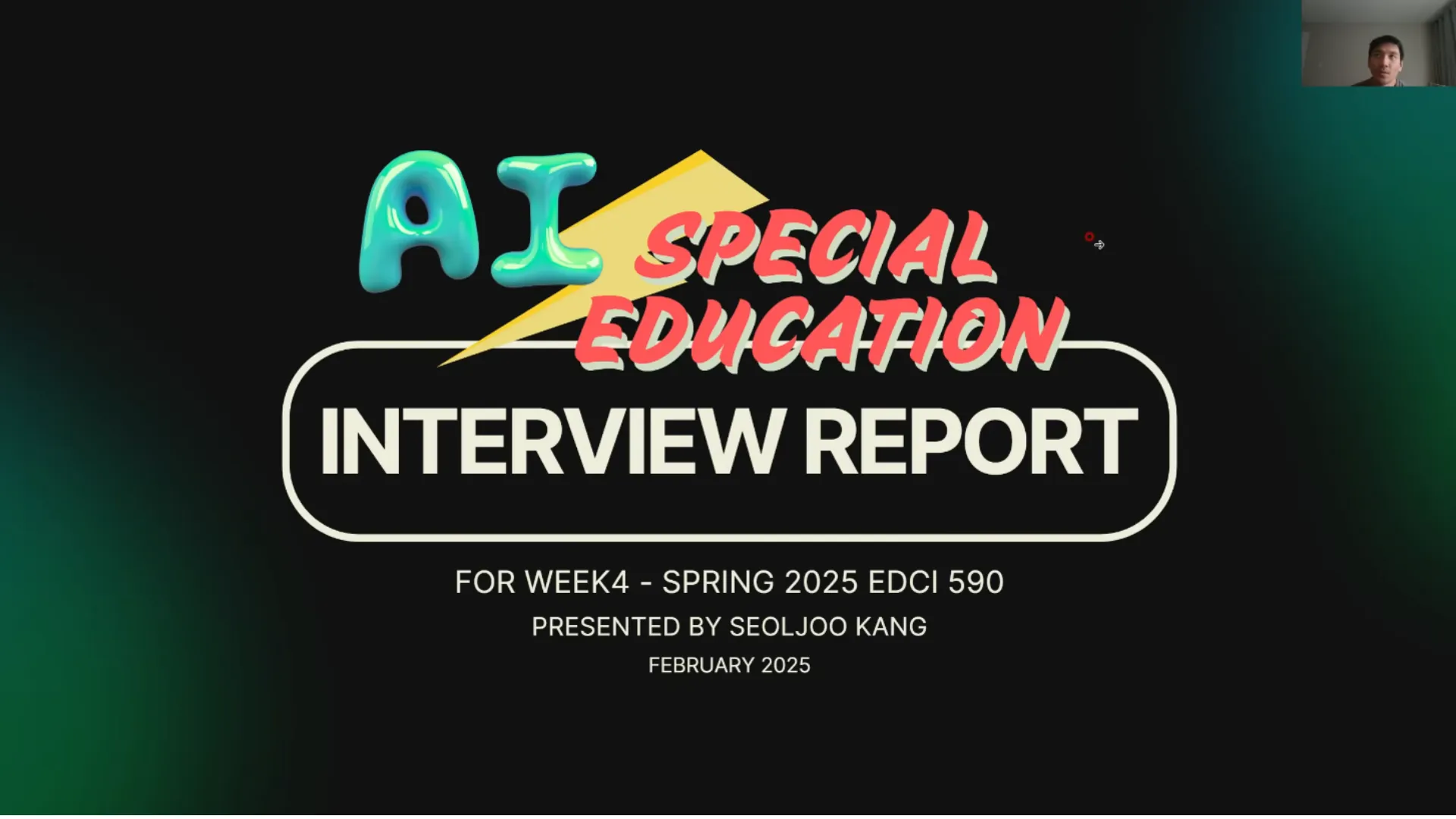 AI for Special Education